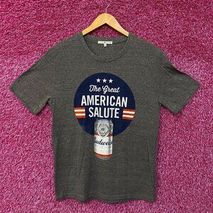 Budweiser The Greatest American Salute Tshirt size medium